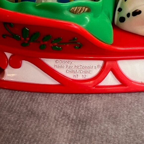 Disney 101 Dalmatians Snow Globe Set Of 4 Ornaments McDonalds Figurines READ - Picture 11 of 16